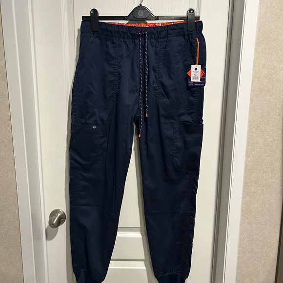 koi Pants - Koi NWT Navy Blue scrub pants joggers large tall